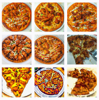 DALL-E pizzas screen
