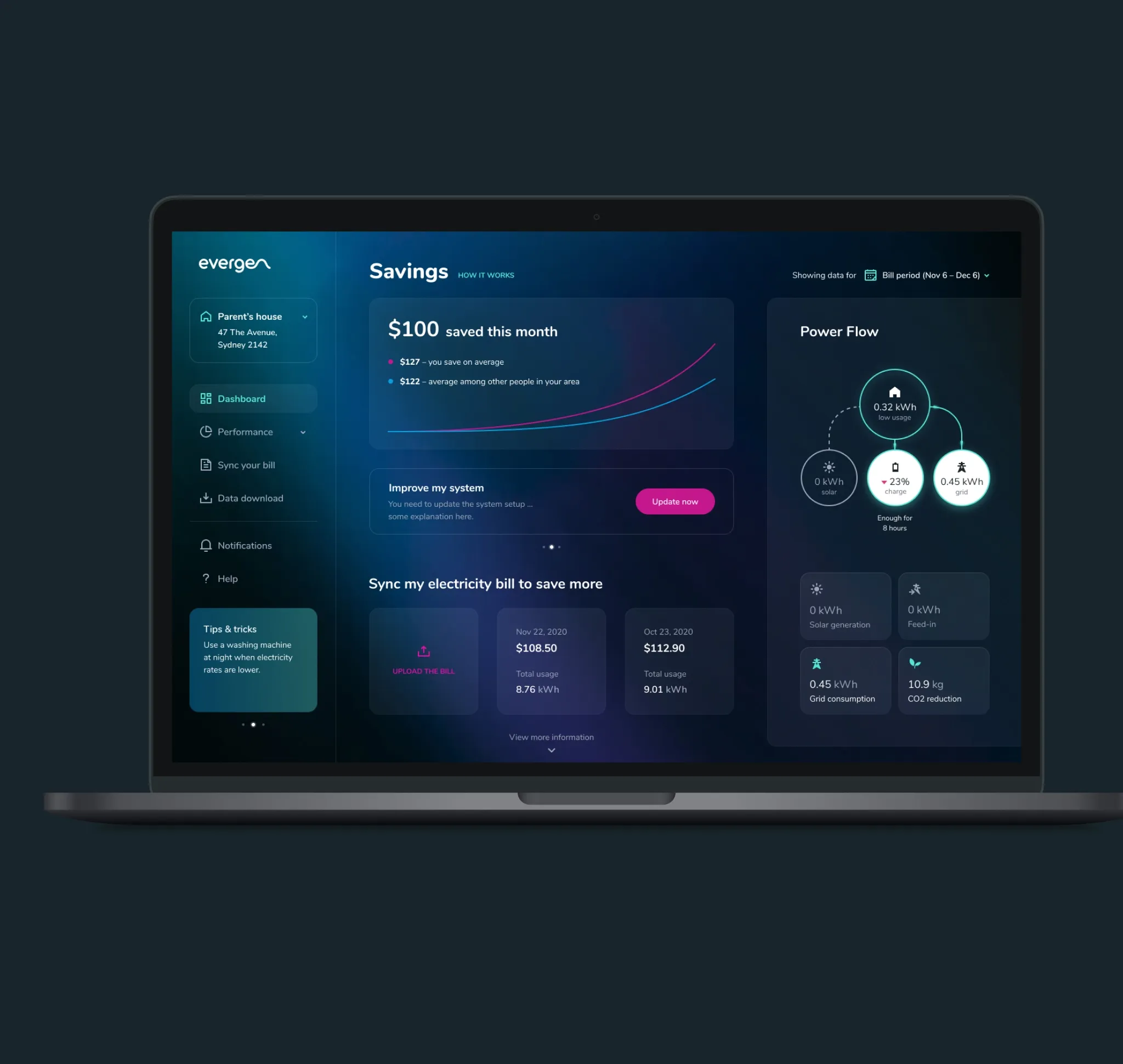 Evergen Energy Platform