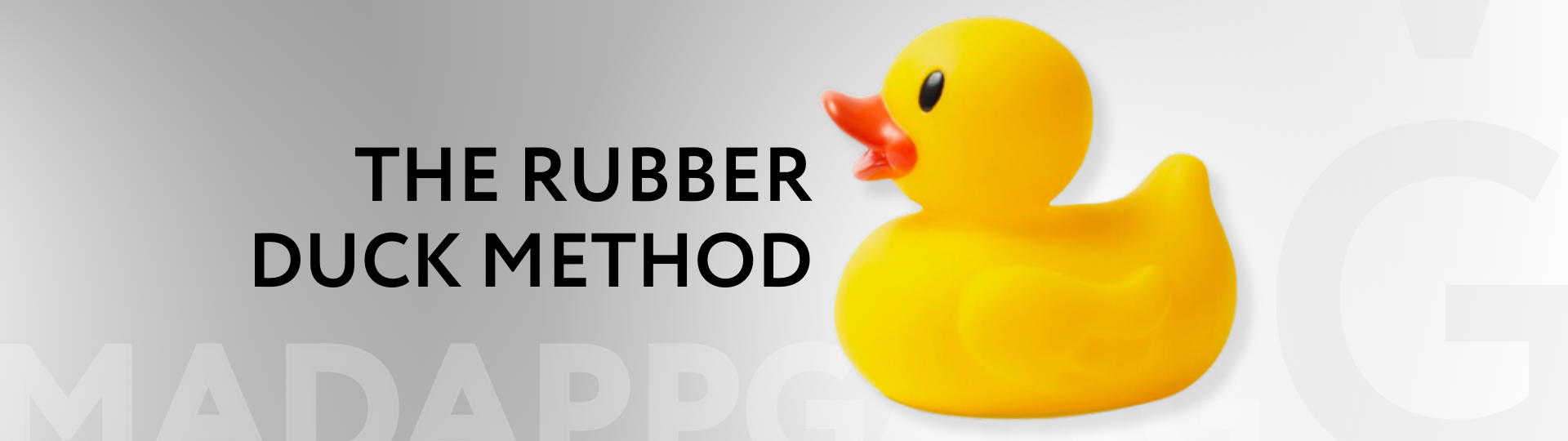 Yellow rubber duck