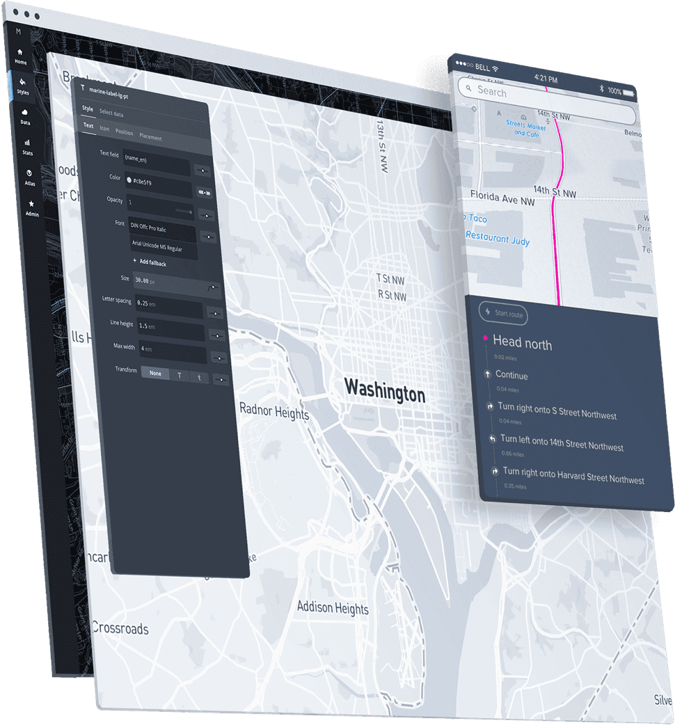 Atlas, an app for truck drivers