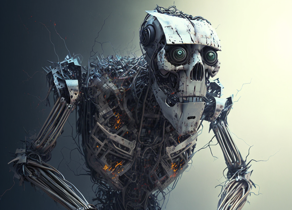 Scary robot