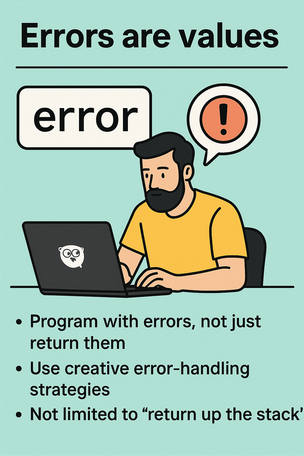 Go principles about errors