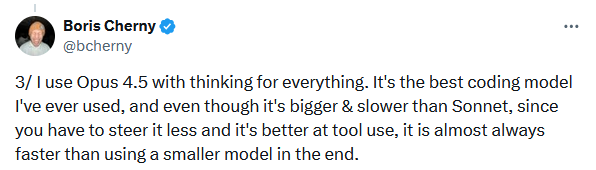 Screenshot of Boris Cherny's post 3