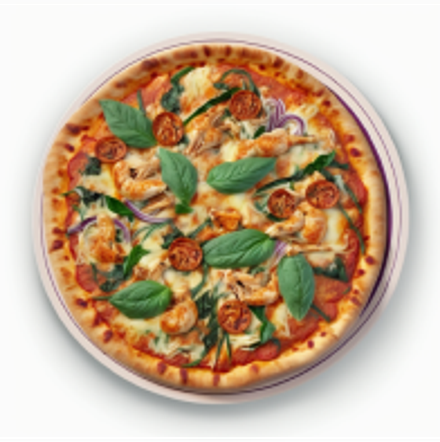 Midjourney pizza screen