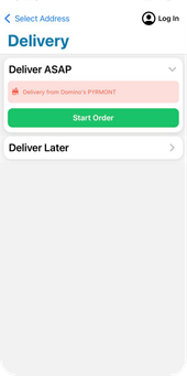 Delivery order flow