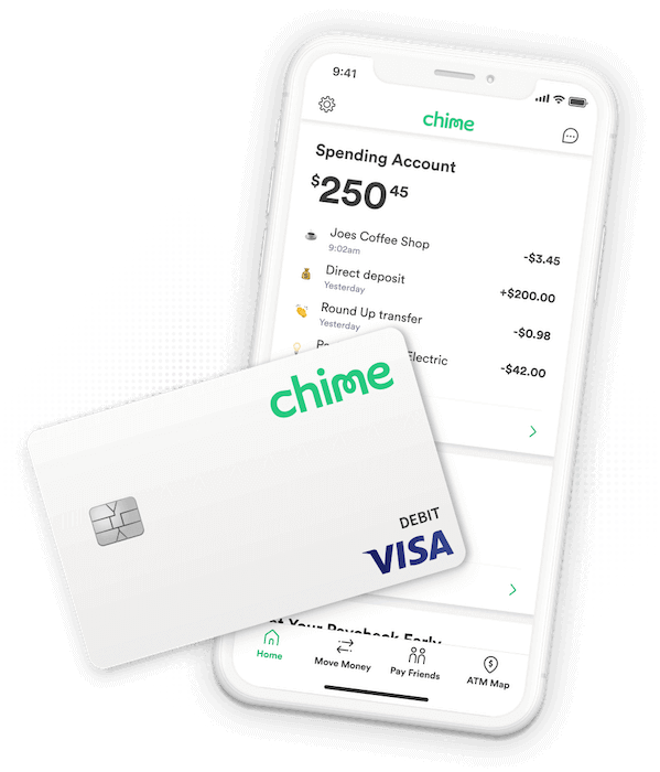 Chime app user interface